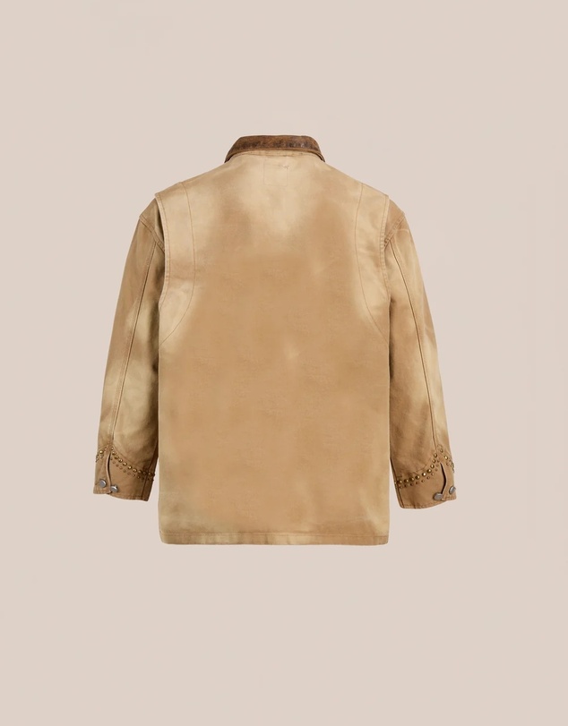 Found - Canvas Studded Work Jacket