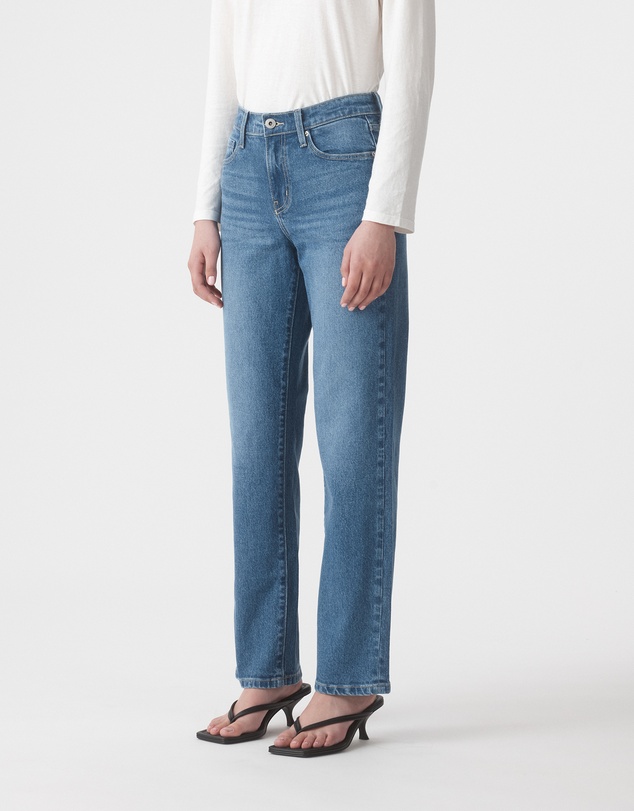 Outland Denim - Elise Mid Straight Jean 31