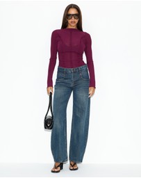 Dazie - Afters Long Sleeve Top
