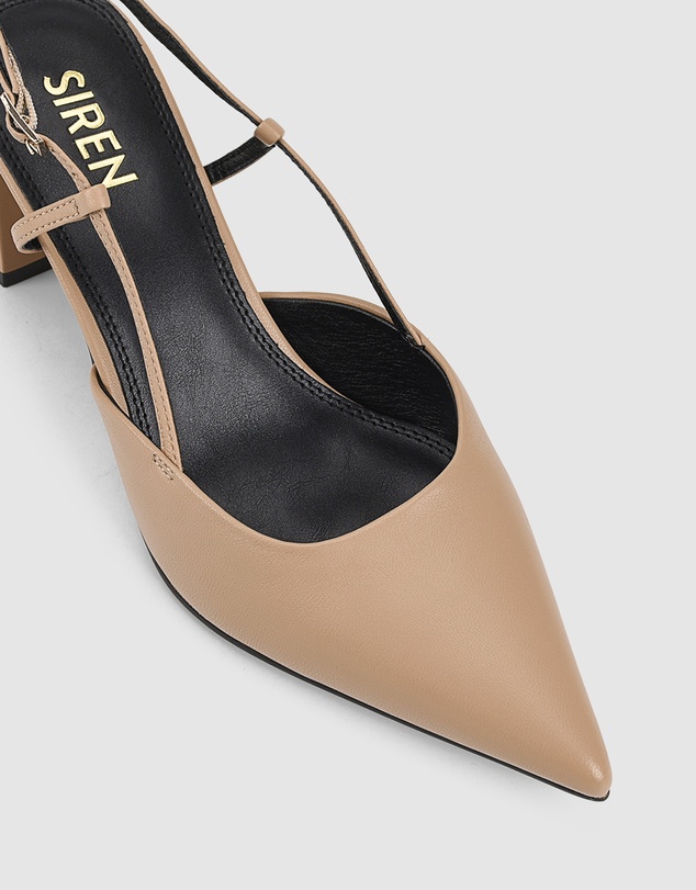 Siren - Yasmine Slingback Heels