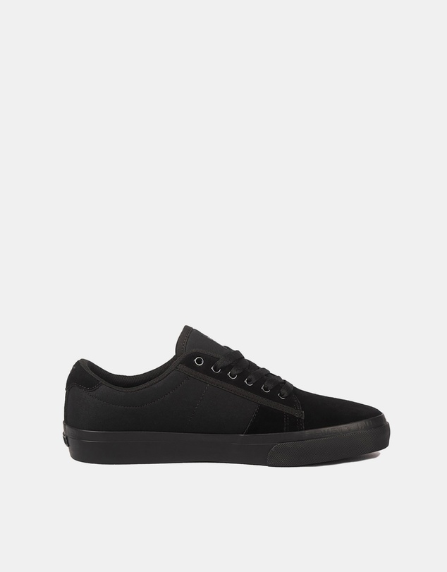 Fallen Footwear - Fallen Footwear Men Bomber Vulcanised Sole Shoes Suede/Cotton Black