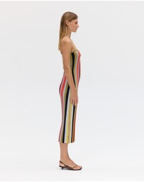 Third Form - Rhythm Knit Strapless Midi