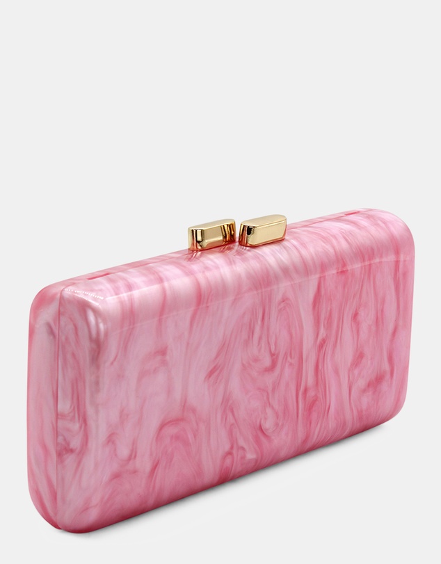 Morgan & Taylor - Sander Clutch in Pink