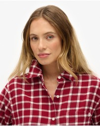 Superdry - Check Flannel Boyfriend Shirt