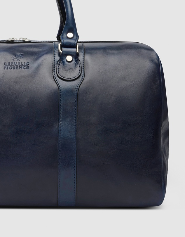 Republic of Florence - The Beltrami Blue Weekender Bag