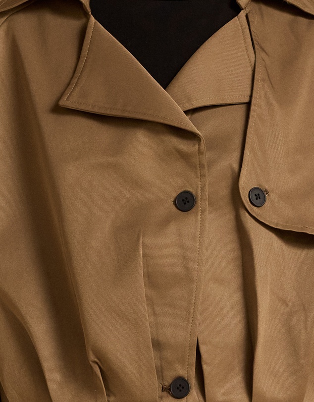 MVN - Cropped Trench Coat