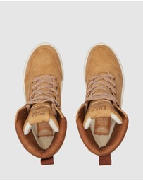 Roxy - Womens Karmel Lace-Up Boots