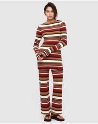 Zulu & Zephyr - Textured Knit Pants