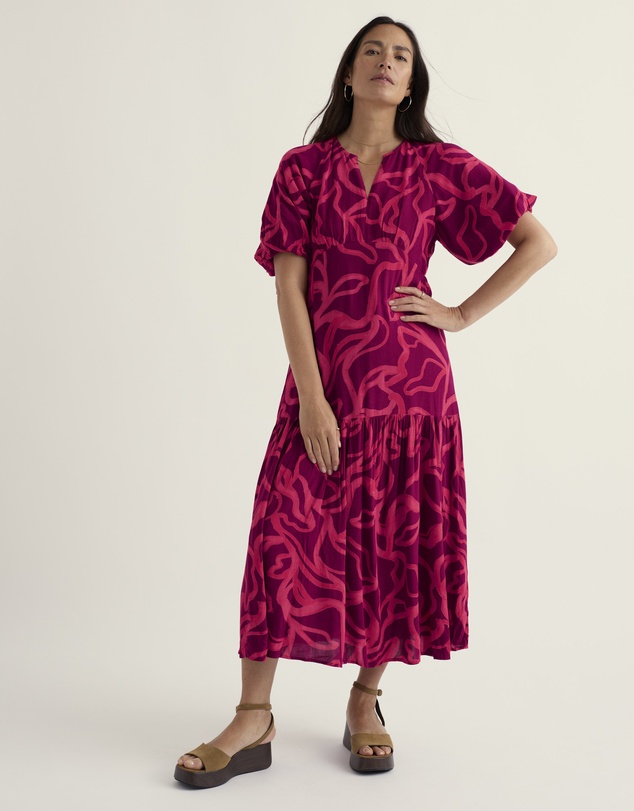 Seasalt - Waterside Tiered Empire Line Dress