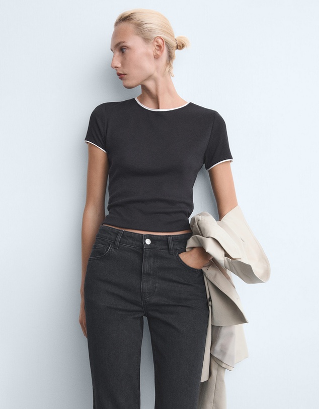 M.N.G - Slim-Fit High-Waist Jeans