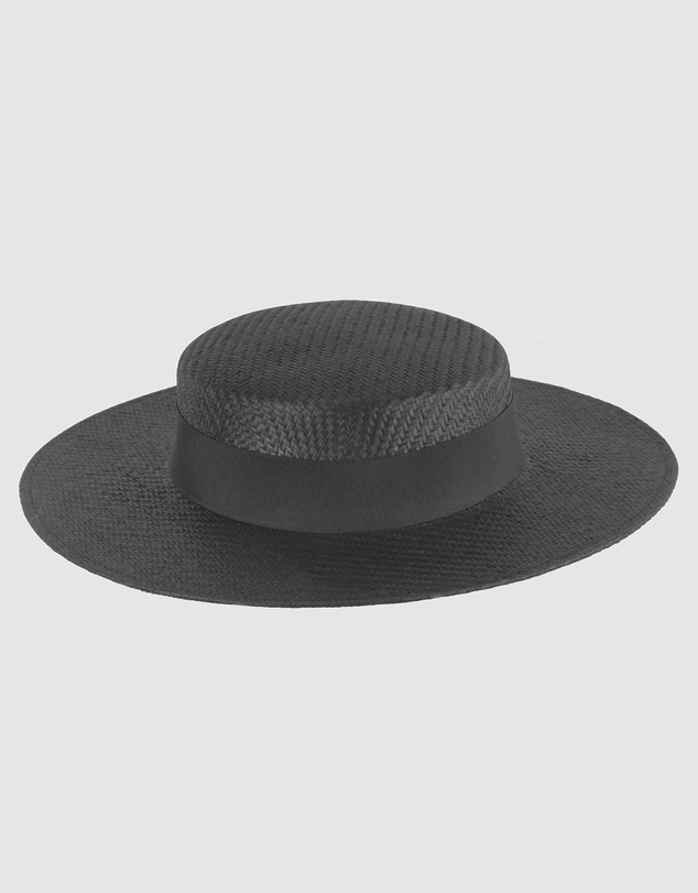 Max Alexander - Black Boater Hat