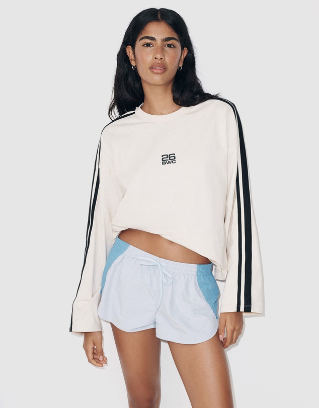 Cotton On Body Active - Long Sleeve Graphic Crew Tee