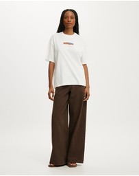 Cotton On - The Lcn Music Boxy Graphic Tee