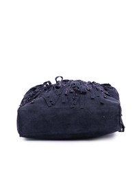 Pre-Loved by Azura Reborn - Pre-Loved Mini Suede Studded Fringe Tote