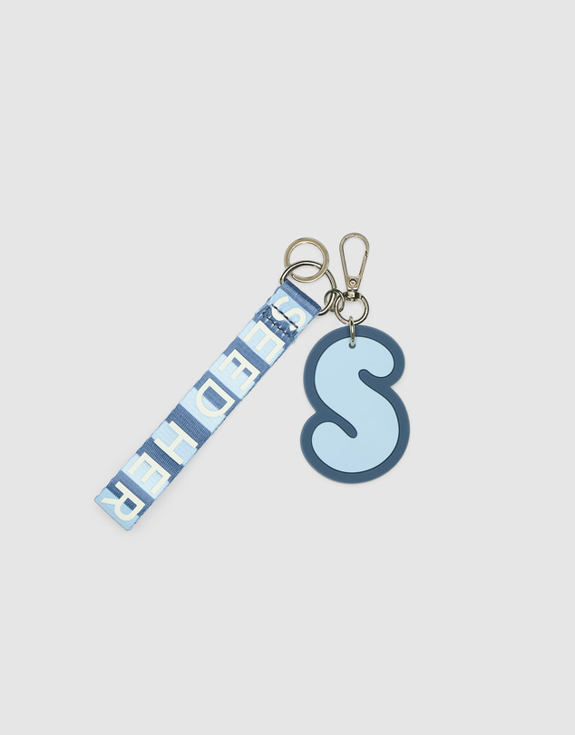 Seed Heritage - Stripe Strap Initial Keyring