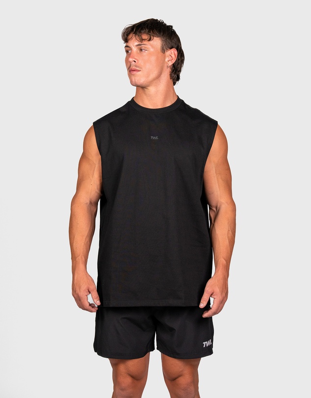 TWL - Lifestyle Oversized Muscle Tank Emblem