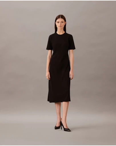 Calvin Klein - Crepe Midi Dress