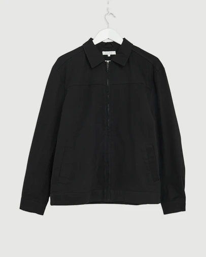 Revibe - Repaired AERE Organic Cotton Twill Trucker Jacket - International-S