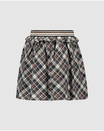 Like FLO - Ruffle Check Skirt - Kids-Teens