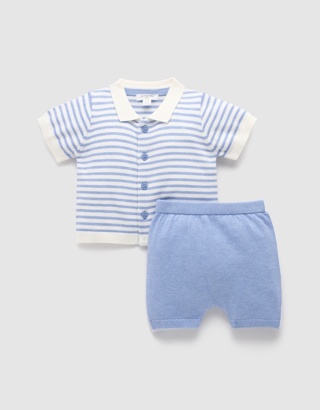 Purebaby - Knitted Set-Kids-Babies