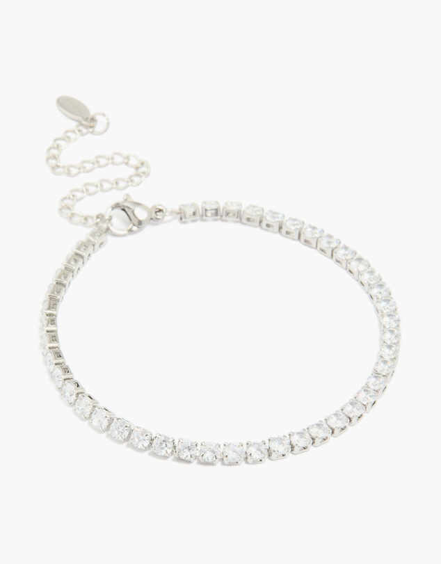 Lovisa - Waterproof Stainless Steel Cubic Zirconia Tennis Bracelet
