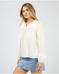 All About Eve - Lark Shirt Vintage White