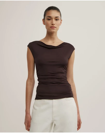 Witchery - Draped Jersey T-shirt