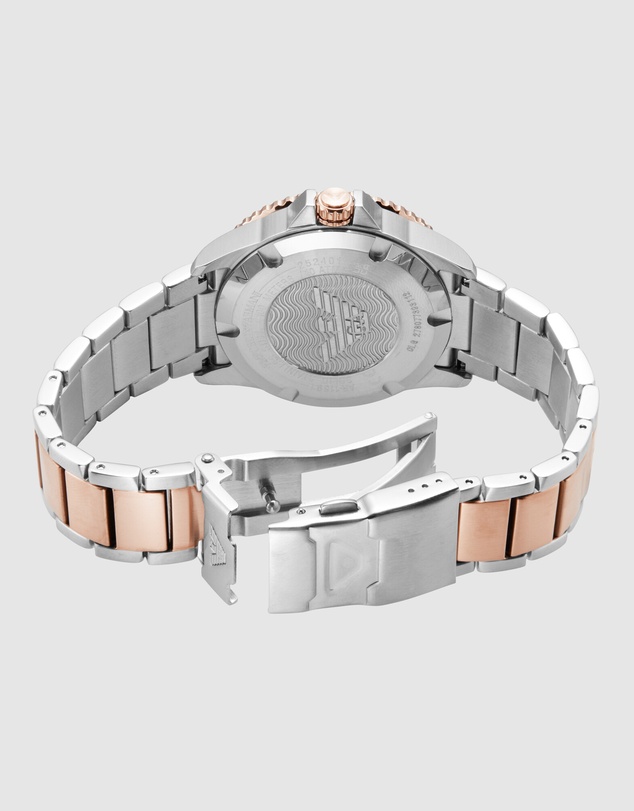 Emporio Armani - Two Tone Analogue Watch