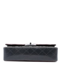 Pre-Loved by Azura Reborn - Pre-Loved Medium Classic Tricolor Lambskin Double Flap
