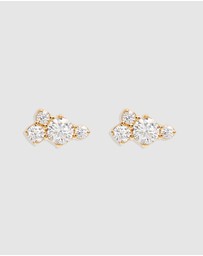 By Charlotte - Mist Stud Earrings