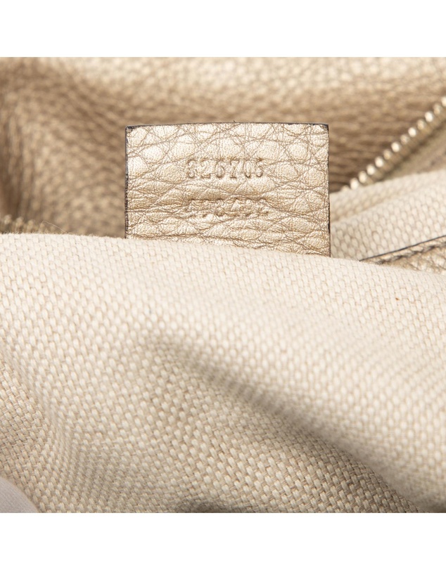 Pre-Loved by Azura Reborn - Pre-Loved Metallic Leather Soho Shoulder Bag