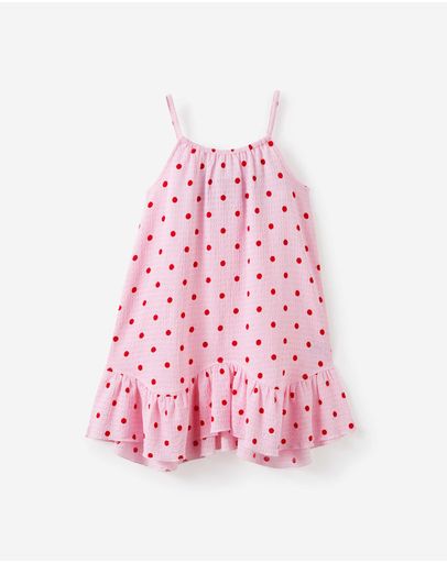 BALLET PINKVARSITY RED POLKADOT