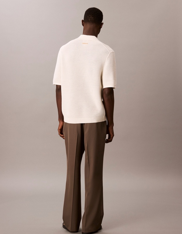 Calvin Klein - Tech Knit Johnny Collar Polo Shirt