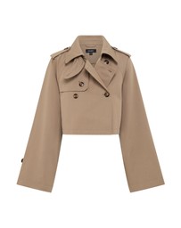 Oxford - Annalise Crop Trench Jacket