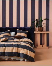 Linen House - Rugby Stripe Quilt Cover Set