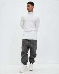 Surrounded By Ghosts - The Atacamite Slim Rib Knit Turtle Neck T-Shirt