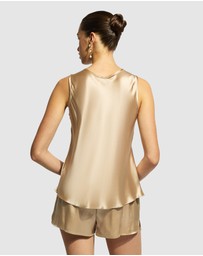 GINIA - Pure Silk Singlet