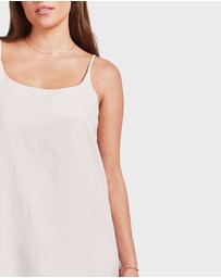 Academy Brand - Essential Linen Slip Dress