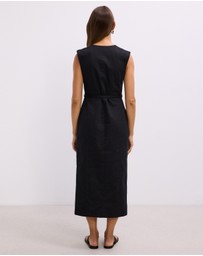 The Fated - Mabel Vest Midi Dress