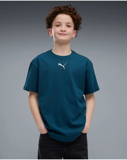 Puma - Sport Relaxed Graphic Tee - Boys