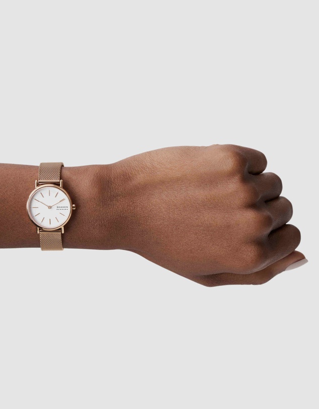 Skagen - Signatur Rose Gold-Tone Analogue Watch SKW2694
