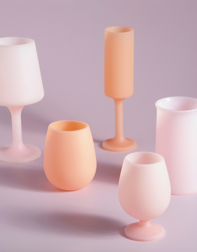 porter green - seff | silicone unbreakable champagne flutes