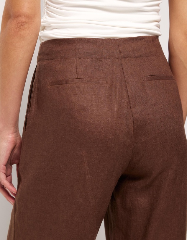 AERE - Nara Tailored Linen Pants