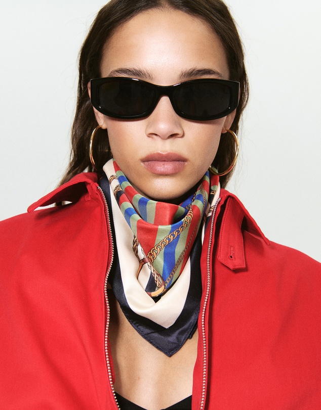 M.N.G - Chain-Print Scarf