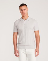 Calibre - Textured Rib Tech Knit Polo
