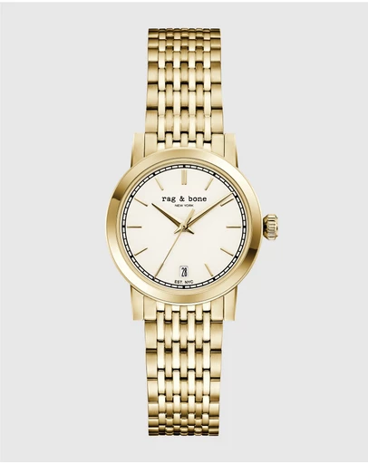 rag & bone - Reign Classic Gold-tone Ladies Watch