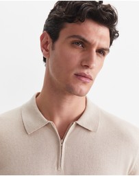 Sportscraft - Ojas Zip Knit Polo