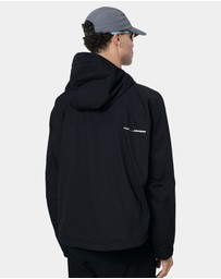 PYRA - CARGO SHELL JACKET- BLACK