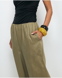 AERE - Juna Relaxed Linen Pants