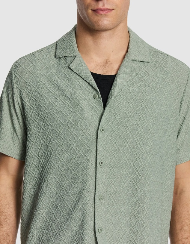 yd. - Murdock Textured Shirt